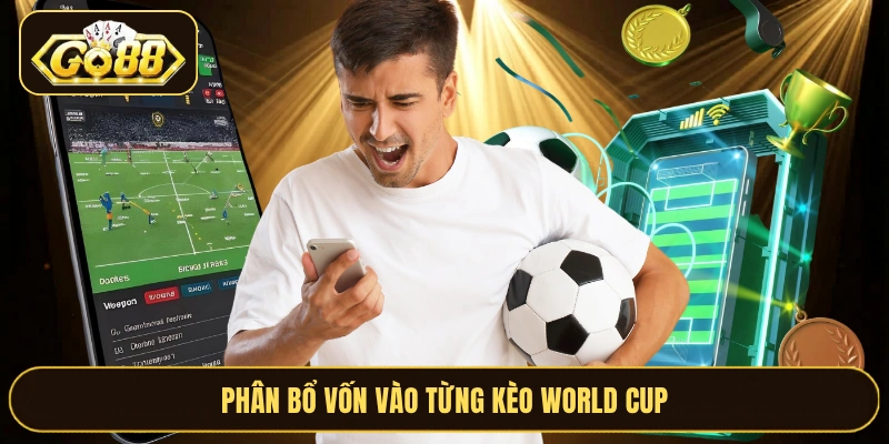 Phân bổ vốn vào từng kèo World Cup